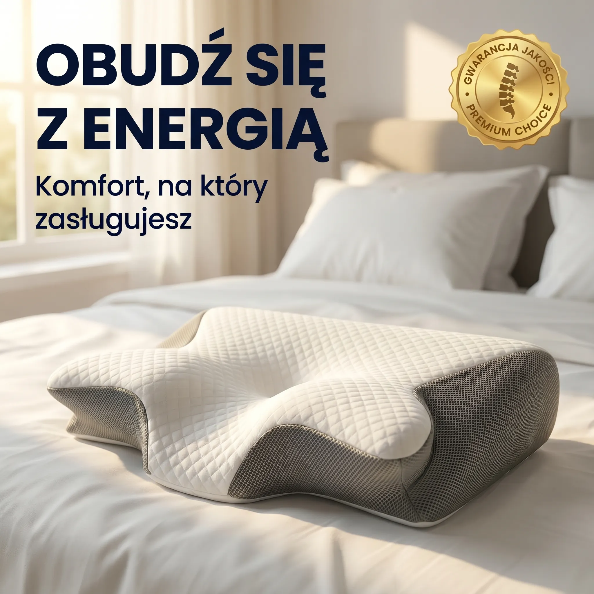 NeuroSpine poduszka o profilu ergonomicznym